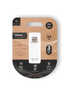 Memoria usb basic white pendrive 32 gb