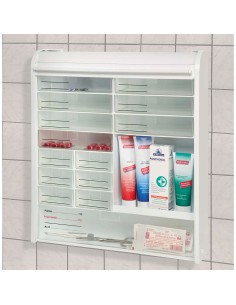 Armario botiquín con cerradura 42 x 48 x 10 cm