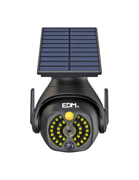 Cámara simulada con aplique solar