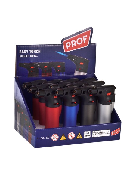 Encendedor electrónico recargable, antorcha, colores surtidos