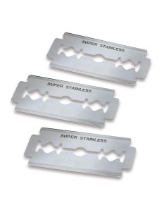 Cuchillas acero inoxidable para referencia 95947. 200 uds