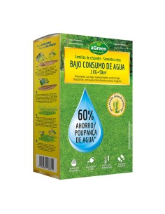 Césped bajo consumo de agua 1 kg  50 m2 60% ahorro de agua