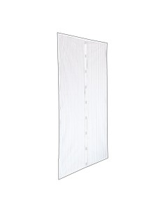 Mosquitera magnetica blanca 140 x 240 cm, 2 piezas 70 x 240 cm