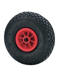Rueda impinchable con nucleo poliamix y eje de rodillos, carga máx. 100 kg, ø 26 cm