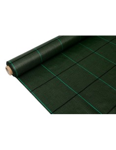 Malla antihierba 100 g/m verde 1 x 10 m