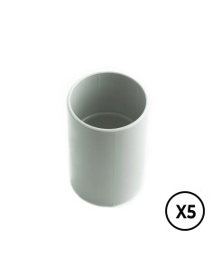 Manguito gris ø 16 mm, 5 unidades