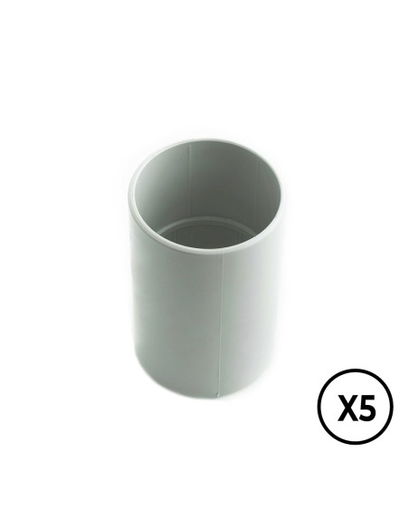 Manguito gris ø 16 mm, 5 unidades