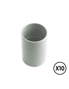 Manguito gris ø16 mm, 10 unidades
