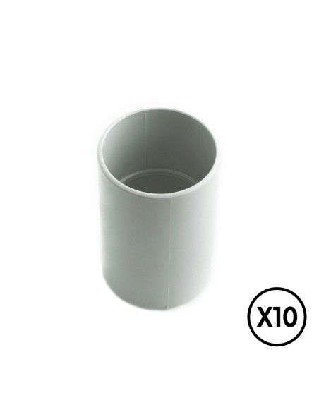 Manguito gris ø16 mm, 10 unidades