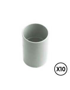 Manguito gris ø 20 mm, 10 unidades