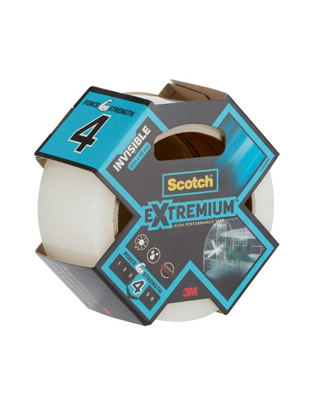 Cinta americana extremium 4, invisible, 48 mm x 20 m