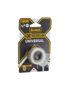 Cinta americana extremium 3 universal, blanca 19 mm x 3 m