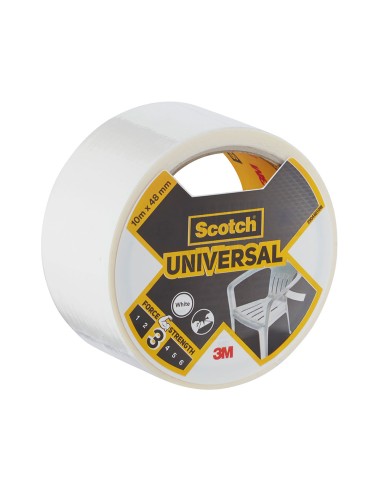 Cinta americana universal 3 blanca 48 mm x 10 m
