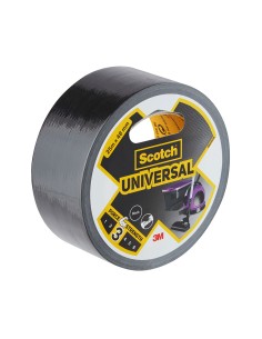 Cinta americana universal 3 negra 48 mm x 25 m
