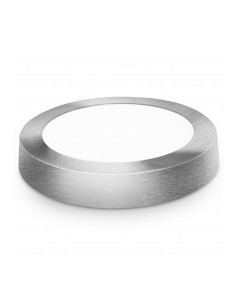 DOWNLIGHT LED SUPERF.REDON.PLATA 18W.CAL