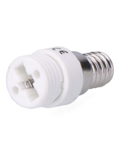 Convertidor de e14 a g9, 2 a 230 v, blanco, ø20 x 45 mm (retractilado)