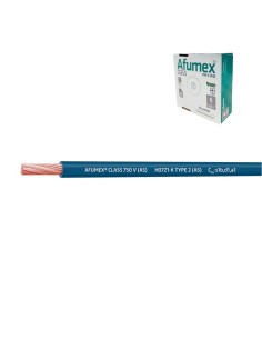 Cablecillo h07z1-k(as) 1,5 mm azul euro/m