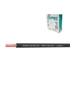 Cablecillo h07z1-k(as) 2,5 mm negro euro/m