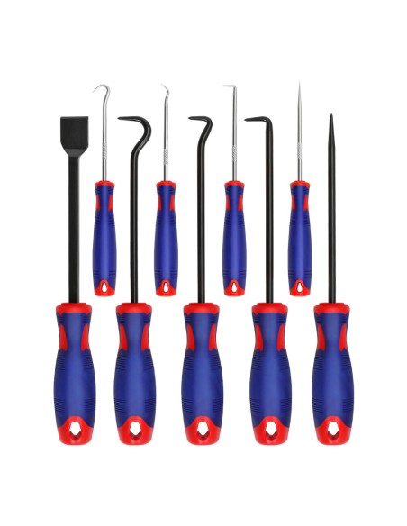 Puas y ganchos de precisión, juego de 9 piezas