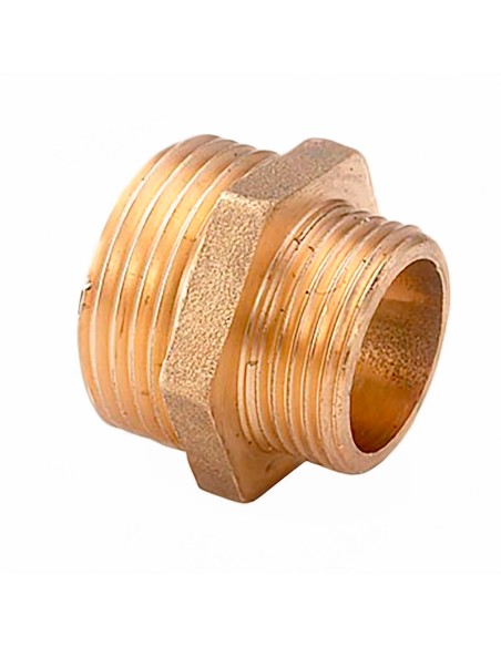 Contrarrosca reducida 3/4" x 1" latón