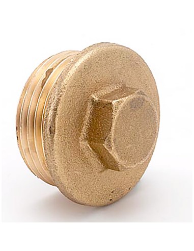 Tapon ciego m 3/4" latón