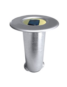 Base candado cruceta para suelo cn15 cromo brillo