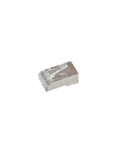 Conector modular rj45 cat.6 stp, 50 uds