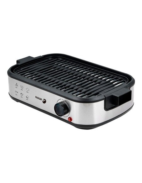Parrilla eléctrica smokeless con extractor de humo 1800 w 44 x 27 x 10,5 cm