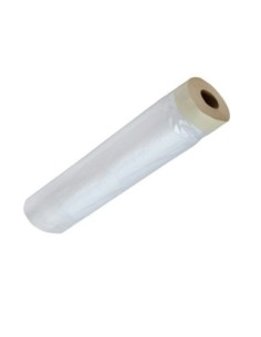 PLASTICO CON CINTA NERPEL 35CM   22,5M