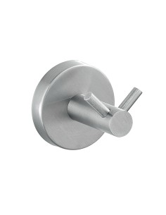 Percha doble bosio de acero inoxidable