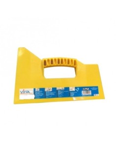 ESPATULA DECORAR AMARILLA VIROLA