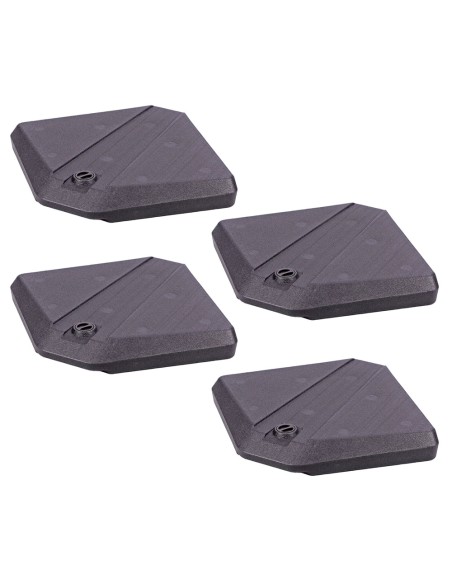Set base rellenable para parasol, antracita, 490 x 490 x 87 mm