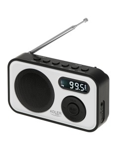 Radio digital pll am/fm ad 1906, 12,5 x 3 x 7,5 cm