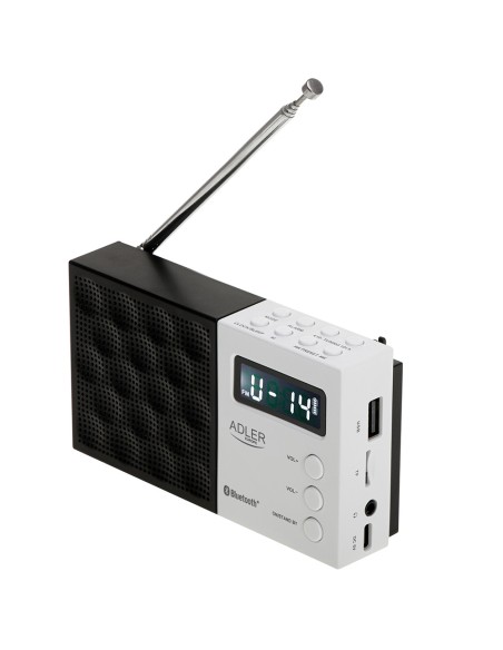 Radio digital pll fm ad 1908, 12,5 x 3 x 7 cm