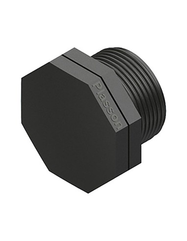 Tapon rosca macho polipropileno 1"