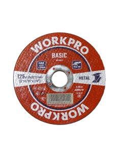 Disco corte metal / t41, basic, ø125 x 1,0 x 22,2 mm