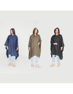 Poncho chubasquero plegable colores surtidos