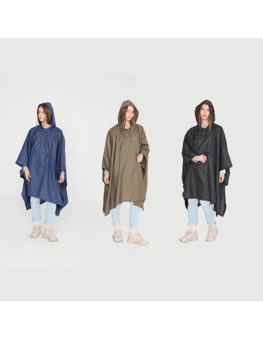Poncho chubasquero plegable colores surtidos