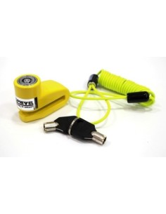 CANDADO ANTIRROBO MOTO 5,5MM BLOQUEO DISCO AMA NIVEL