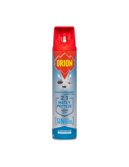 Insecticida aerosol moscas y mosquitos sin olor 600 ml