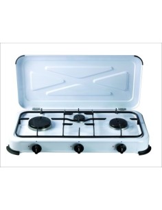 COCINA PORTATIL 580 330 90MM 1,4-1,2-0,85 KW A GAS VIVAH 3 F