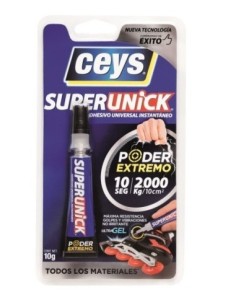ADHESIVO INSTANTANEO FLE  10 GR TRA GEL SUPERUNICK CEYS