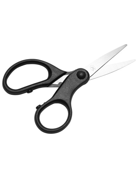 Tijera dentada especial para lineas trenzadas. dispensador de carton de 24 uds