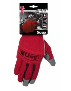 GUANTE MECANICO M08 MECANI  CUERO RO JUBA