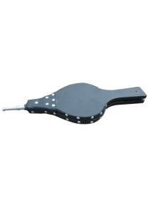 FUELLE CHIMENEA 49 18CM CUERO OSCURO VIVAHOGAR