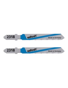 Hoja de sierra de calar hss 050 mm vástago t metal 2 uds