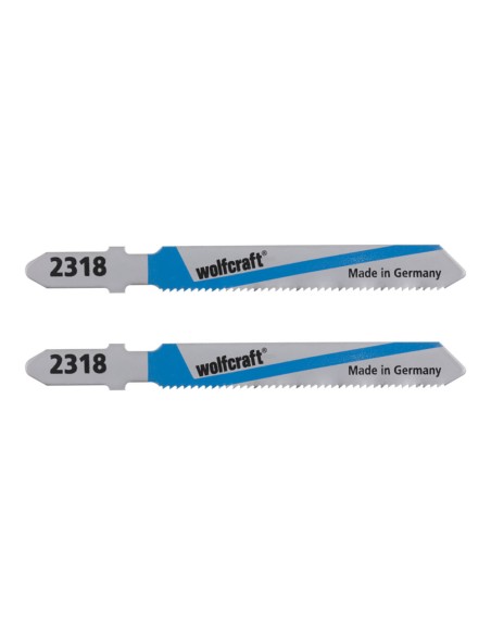 Hoja de sierra de calar hss 050 mm vástago t metal 2 uds