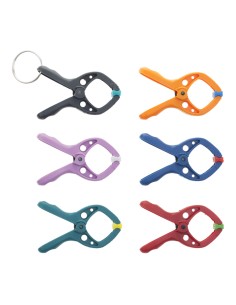 Pinza mini de resorte microfix s, 20 mm, 6 uds