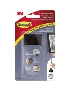 ADHESIVO COLGADOR CUADROS MARCO GRANDE TIRA NE COMMAND
