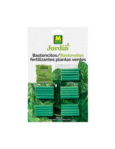 Bastoncitos fertilizantes plantas verdes, 25 uds